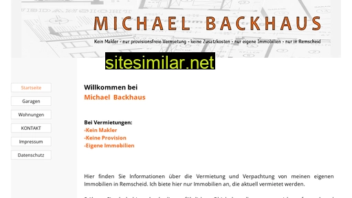 Michael-backhaus similar sites