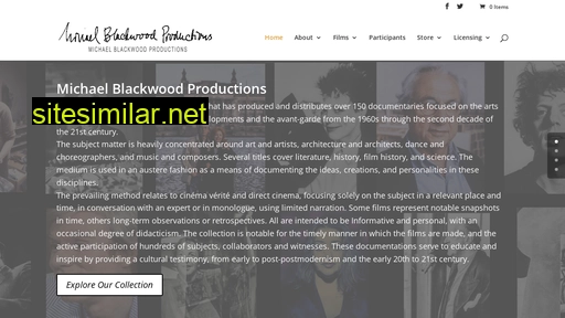 michaelblackwoodproductions.com alternative sites