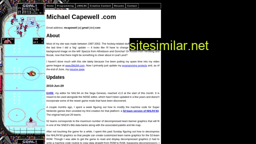 michaelcapewell.com alternative sites