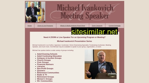 michaelivankovichmeetingspeaker.com alternative sites