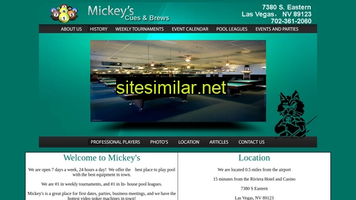 mickeyscues.com alternative sites