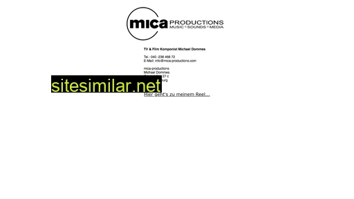 mica-productions.com alternative sites