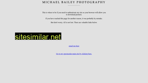 Michaelbaileyphotography similar sites