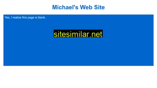 Michaelprang similar sites