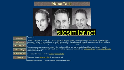 michaeltemlin.com alternative sites