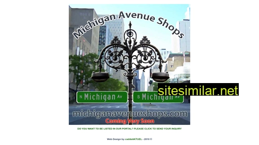 Michiganavenueshops similar sites