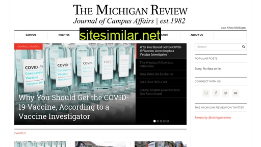Michiganreview similar sites