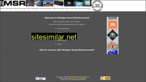 michigansound.com alternative sites