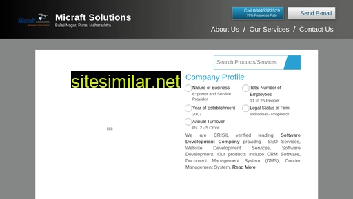 Micraftsolutions similar sites