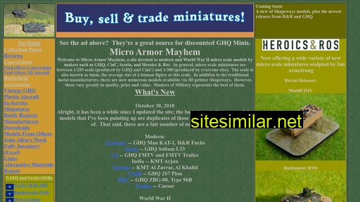 microarmormayhem.com alternative sites