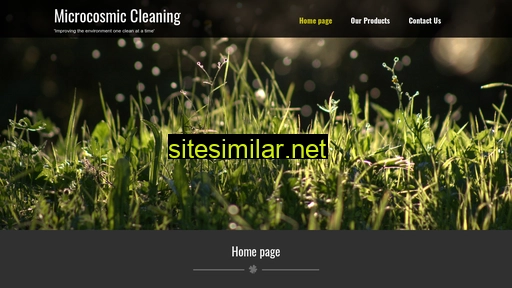 Microcosmiccleaning similar sites