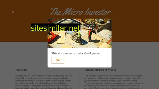 microinvesting.godaddysites.com alternative sites