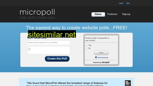 micropoll.com alternative sites