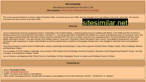 microstupidity.com alternative sites