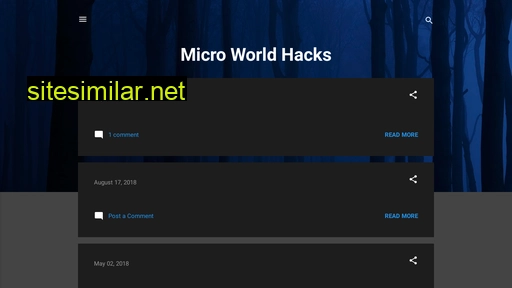 Microworldhacks similar sites