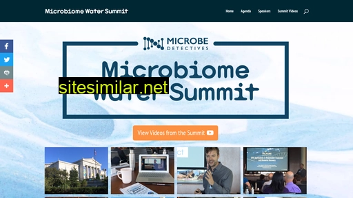Microbiomewatersummit similar sites