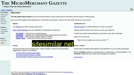 micromerchantgazette.com alternative sites
