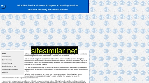 Micronetservice similar sites
