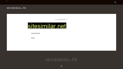 Microrail-fr similar sites