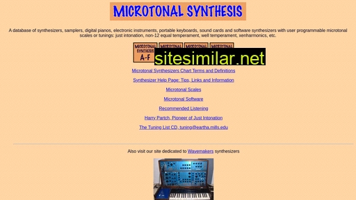 microtonal-synthesis.com alternative sites