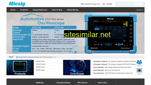 micsig.com alternative sites