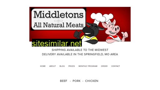 middletonsallnaturalmeats.com alternative sites