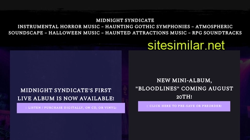 midnightsyndicate.com alternative sites