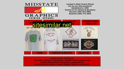 midstategraphics.com alternative sites