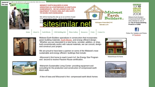 Midwestearthbuilders similar sites