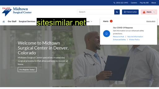 midtownsurgicalcenter.com alternative sites