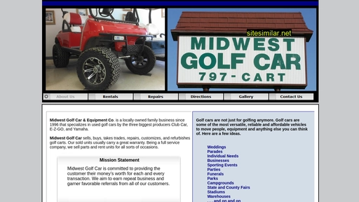 midwestgolfcar.com alternative sites