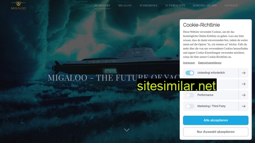 Migaloo-submarines similar sites