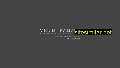 miguelsevillano.com alternative sites
