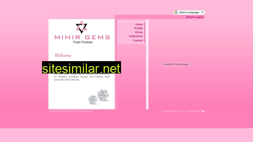 mihirgems.com alternative sites
