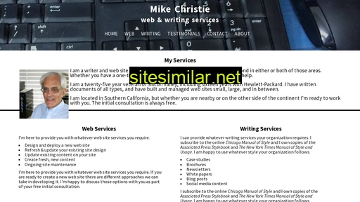 Mikecwebandwriting similar sites