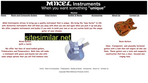 mikelinstruments.com alternative sites