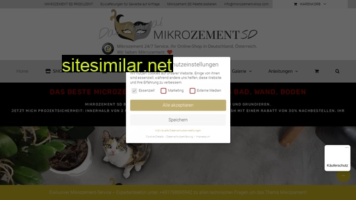 mikrozement-shop.com alternative sites