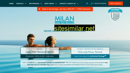 milanlaser.com alternative sites