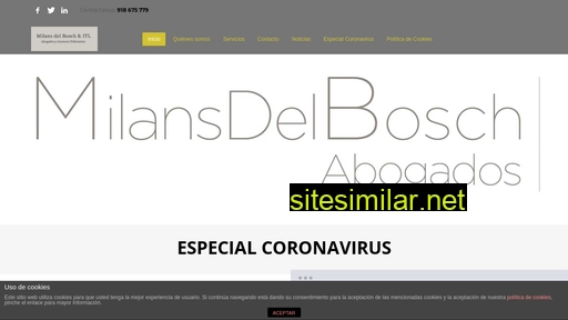 milansabogados.com alternative sites