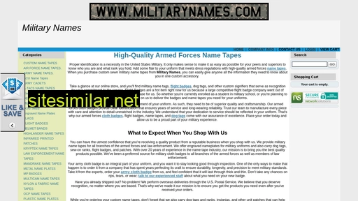 militarynames.com alternative sites