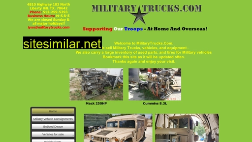 militarytrucks.com alternative sites