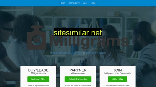 milligrams.com alternative sites