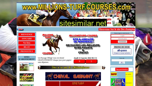 millionturfcourse.com alternative sites