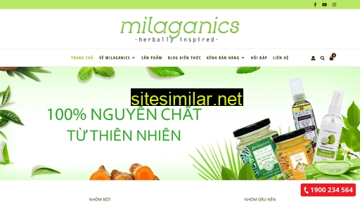 milaganics.com alternative sites