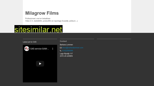 milagrowfilms.com alternative sites