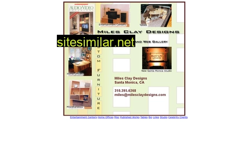 milesclaydesigns.com alternative sites