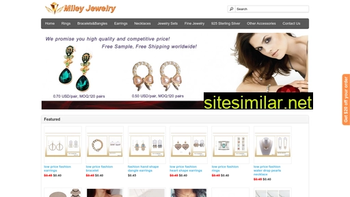mileyjewelry.com alternative sites
