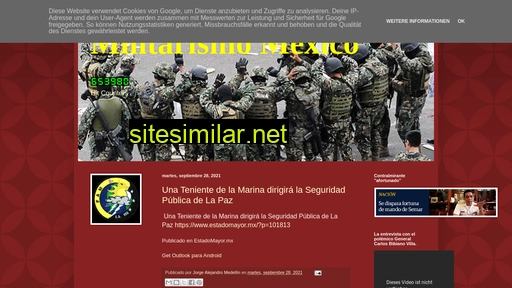 militarismomexico.blogspot.com alternative sites