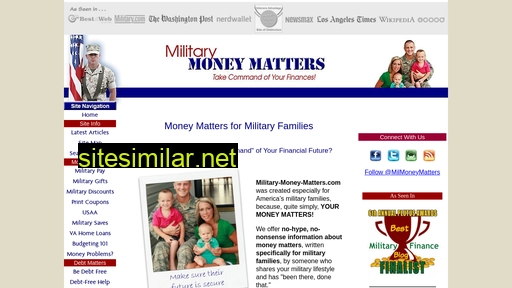 Military-money-matters similar sites