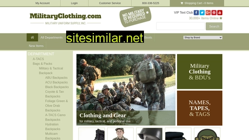 militaryclothing.com alternative sites